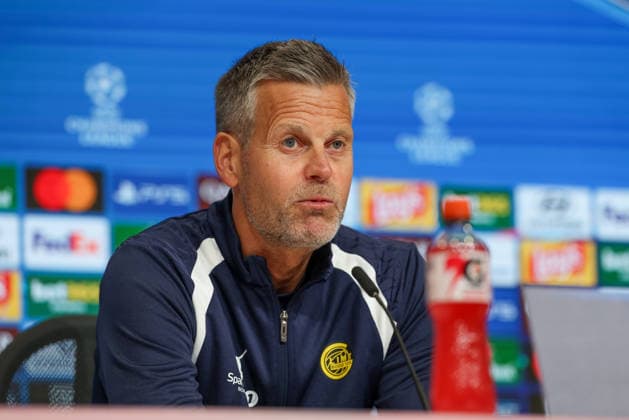 Kjetil Knutsen (FK Bodo Glimt, Chef-Trainer) bei der Pressekonferenz, GER, Abschlusstraining und Pressekonferenz, FK Bodo Glimt, Fussball, UEFA Champions League, 1. Spieltag, LigaPhase, Saison 2026 2027, 09.09.2026, GER, Abschlusstraining und Pressekonferenz, FK Bodo Glimt, Fussball, UEFA Champions League, 1. Spieltag, LigaPhase, Saison 2026 2027, 09.09.2026 Muenchen Copyright: xEibner-Pressefoto JennixMaulx EP_JML