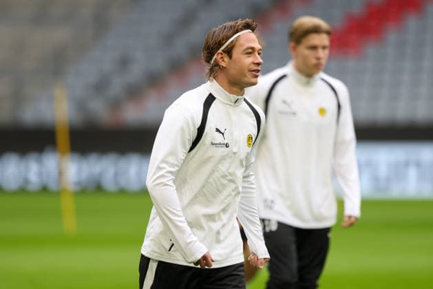 Patrick Berg (FK Bodo Glimt, 07) beim Training, GER, Abschlusstraining und Pressekonferenz, FK Bodo Glimt, Fussball, UEFA Champions League, 1. Spieltag, LigaPhase, Saison 2026 2027, 09.09.2026, GER, Abschlusstraining und Pressekonferenz, FK Bodo Glimt, Fussball, UEFA Champions League, 1. Spieltag, LigaPhase, Saison 2026 2027, 09.09.2026 Muenchen Copyright: xEibner-Pressefoto JennixMaulx EP_JML