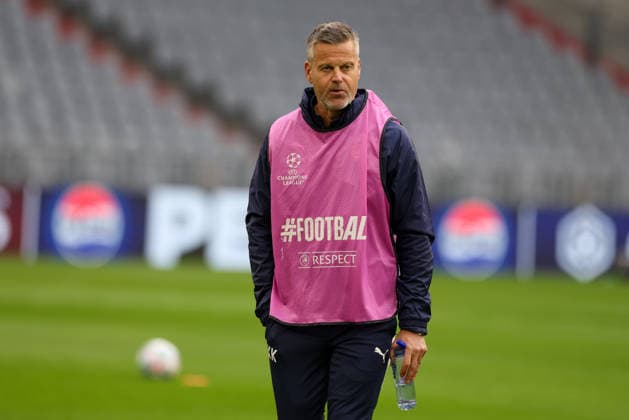 Kjetil Knutsen (FK Bodo Glimt, Chef-Trainer) beim Training, GER, Abschlusstraining und Pressekonferenz, FK Bodo Glimt, Fussball, UEFA Champions League, 1. Spieltag, LigaPhase, Saison 2026 2027, 09.09.2026, GER, Abschlusstraining und Pressekonferenz, FK Bodo Glimt, Fussball, UEFA Champions League, 1. Spieltag, LigaPhase, Saison 2026 2027, 09.09.2026 Muenchen Copyright: xEibner-Pressefoto JennixMaulx EP_JML