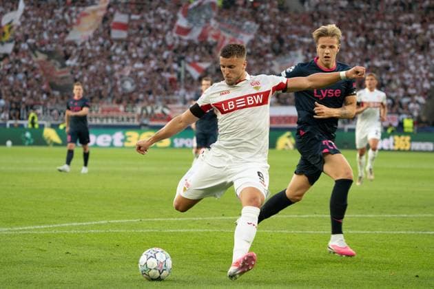 Tor zum 2-0 durch Ermedin Demirovic (VfB Stuttgart, 09), GER, VfB Stuttgart vs. Viking FK Stavanger, Fussball, UEFA Champions League, Spieltag 1, Spielzeit 2026 2027, 09.09.2026, GER, VfB Stuttgart vs. Viking FK Stavanger, Fussball, UEFA Champions League, Spieltag 1, Spielzeit 2026 2027, 09.09.2026, Stuttgart Copyright: xEibner-Pressefoto EdwardxCheungx EP_ECG