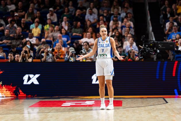 Francesca Pan (Italien, 11) enttaeuscht Enttaeuschung, GER, Italien vs. Australien, Basketball, FIBA Women s World Cup 2026, Qualifikation fuers Viertelfinale, 09.09.2026 GER, Italien vs. Australien, Basketball, FIBA Women s World Cup 2026, Qualifikation fuers Viertelfinale, 09.09.2026 Berlin Copyright: xEibner-Pressefoto MaxxVincenx EP_MVN
