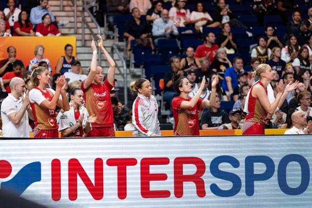 Ungarns Bank jubelt Jubel, GER, USA vs. Ungarn, Basketball, FIBA Women s World Cup 2026, Viertelfinale, 10.09.2026 GER, USA vs. Ungarn, Basketball, FIBA Women s World Cup 2026, Viertelfinale, 10.09.2026 Berlin Copyright: xEibner-Pressefoto MaxxVincenx EP_MVN