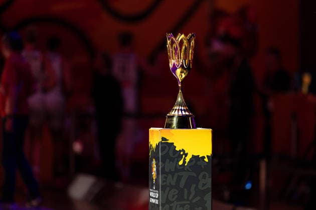 Weltmeisterschafts Pokal, WM Pokal, Symbolbild, Themenfoto, Symbol, GER, Belgien vs. Deutschland, Basketball, FIBA Women s World Cup 2026, Viertelfinale, 10.09.2026 GER, Belgien vs. Deutschland, Basketball, FIBA Women s World Cup 2026, Viertelfinale, 10.09.2026 Berlin Copyright: xEibner-Pressefoto MaxxVincenx EP_MVN