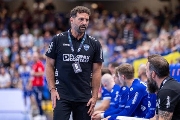 Florian Kehrmann (TBV Lemgo Lippe, Trainer) reagiert GER, TBV Lemgo Lippe vs. SG Flensburg-Handewitt, Handball, 1. Bundesliga, 4. Spieltag, Spielzeit 2026 2027, 10.09.2026 GER, TBV Lemgo Lippe vs. SG Flensburg-Handewitt, Handball, 1. Bundesliga, 4. Spieltag, Spielzeit 2026 2027, 10.09.2026 Lemgo Copyright: xEibner-Pressefoto JanxRollingerx EP_JSK