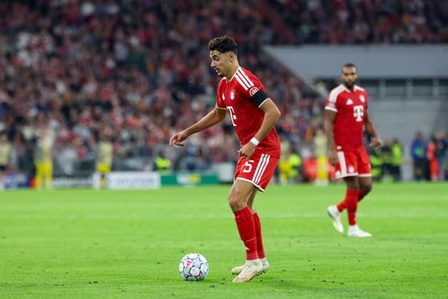 Aleksandar Pavlovic (FC Bayern Muenchen, 45) mit Ball, GER, FC Bayern Muenchen vs. FK Bodo Glimt, Fussball, UEFA Champions League, Liga-Phase, 1. Spieltag, Saison 2026 2027, 10.09.2026, GER, FC Bayern Muenchen vs. FK Bodo Glimt, Fussball, UEFA Champions League, Liga-Phase, 1. Spieltag, Saison 2026 2027, 10.09.2026 Muenchen Copyright: xEibner-Pressefoto JennixMaulx EP_JML