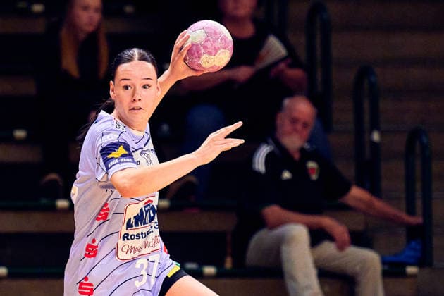 NEELE MARIA KONARSKE (Rostock Dolphins, 37), GER, 2. Handball - Bundesliga Frauen, Fuechse Berlin vs. Rostocker HC (Rostock Dolphins), Saison 2026 27, 3. Spieltag, 12.09.2026, GER, 2. Handball - Bundesliga Frauen, Fuechse Berlin vs. Rostocker HC (Rostock Dolphins), Saison 2026 27, 3. Spieltag, 12.09.2026, Berlin