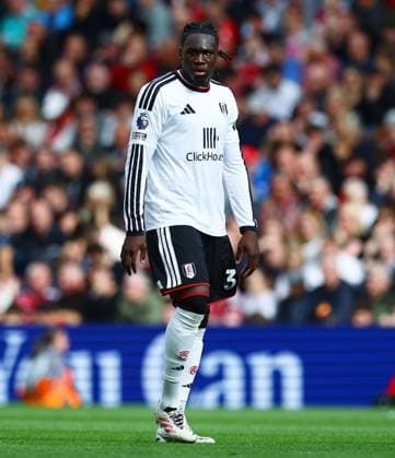 Calvin Bassey of Fulham Liverpool v Fulham, Premier League, Football, Football, Anfield, Liverpool, UK - 12 Sep 2026Liverpool Anfield United Kingdom EDITORIAL USE ONLY No use with unauthorised audio, video, data, fixture lists, club league logos or live services. Online in-match use limited to 120 images, no video emulation. No use in betting, games or single club league player publications. Copyright: xMattxWest Shutterstockx 17144551er