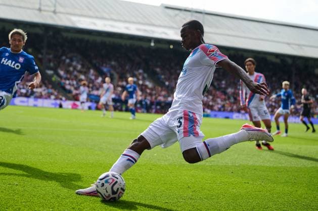 Tyrick Mitchell of Crystal Palace Crystal Palace v Ipswich Town, Premier League, Football, Selhurst Park, London, UK - 12 Sep 2026London Selhurst Park United Kingdom EDITORIAL USE ONLY No use with unauthorised audio, video, data, fixture lists, club league logos or live services. Online in-match use limited to 120 images, no video emulation. No use in betting, games or single club league player publications. Copyright: xRichardxHammersley Shutterstockx 17147741fb