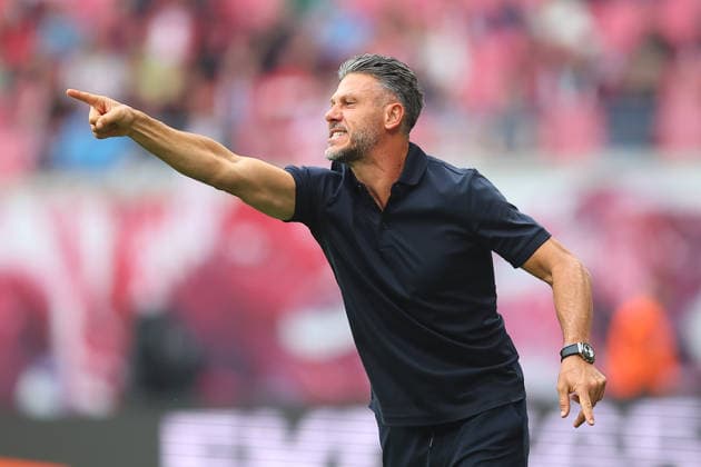 RB Leipzig - Hamburger SV Bundesliga Leipzig, 13.09.2026, Red Bull Arena, Fußball, Männer, Saison 2026 2027, 1. Bundesliga, 3. Spieltag, RB Leipzig - Hamburger SV , Im Bild: Trainer Martin Demichelis, RB Leipzig ,