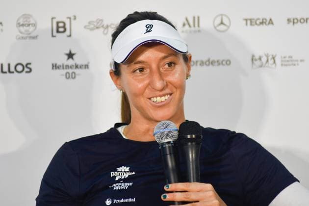 Villa Lobos Park, Sao Paulo (SP), 09 14 2026 - SPORTS SP-OPEN: LUISA STEFANI - Tennis player Luisa Stefani (BRA), during a press conference, PK, Pressekonferenz for the SP OPEN WTA, Tennis Damen 250, held at Villa Lobos Park, in Sao Paulo, on the afternoon of Monday, September 14 (Photo: Eduardo Carmim Photo Premium SPP) 30930 (Eduardo Carmim SPP) Copyright: xEduardoxCarmimx xSPPx spp-en-EdCa-eduardo_carmim_photo_premium_507175