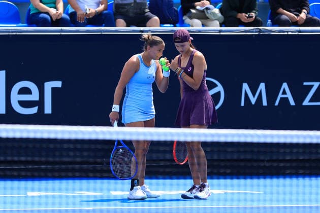 WTA, Tennis Damen GUADALAJARA OPEN 2026 WTA GUADALAJARA OPEN 2026 EMILIANA ARANGO PANNA UDVARDY VS LARA SALDEN YVONNE CAVALLE 14092026 GUADALAJARA, JALISCO. Action photo of Emiliana Arango and Panna Udvardy, during a match of the WTA Guadalajara Open 2026, held at the Centro Panamericano de Tenis of Guadalajara, Jalisco, Mexico. Foto de Emiliana Arango y Panna Udvardy,, durante juego del WTA Guadalajara Open 2026 celebrado en el Centro Panamericano de Tenis de Guadalajara, Jalisco, Mexico PHOTO BY IMAGENSHOP AGENCIA FOTOGRAFICA GUADALAJARA JALISCO MEXICO Copyright: xIMAGENSHOPxAGENCIAxFOTOGRAFICAx