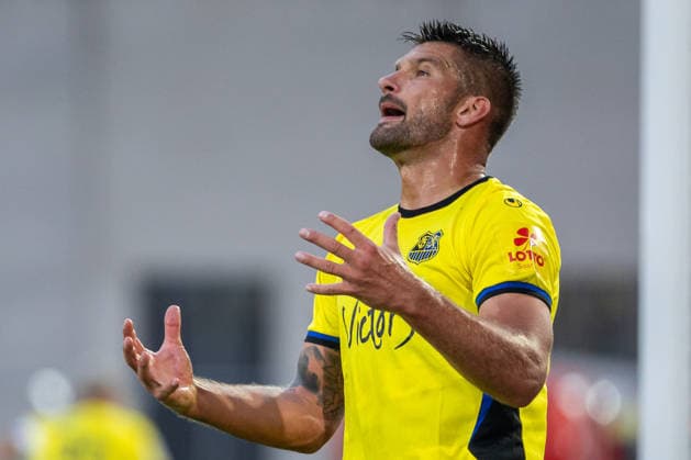 Kai Bruenker (1. FC Saarbruecken, 09) reagiert veraergert GER, SC Preussen Muenster vs. 1. FC Saarbruecken, Fussball, 3. Liga, 6. Spieltag, Spielzeit 2026 2027, 16.09.2026 DFL Regulations prohibit any use of photographers as image sequences and or quasi-video. GER, SC Preussen Muenster vs. 1. FC Saarbruecken, Fussball, 3. Liga, 6. Spieltag, Spielzeit 2026 2027, 16.09.2026 Muenster Copyright: xEibner-Pressefoto JanxRollingerx EP_JSK