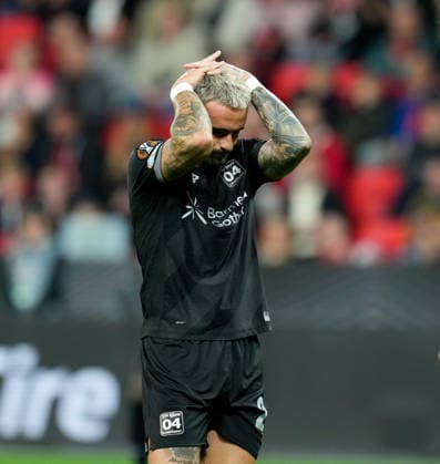 Aleix Garcia (Bayer 04 Leverkusen, 24) reagiert nach einer vergebenen Chance. GER, Bayer 04 Leverkusen vs NK Celje, UEFA Europa League, 1. Spieltag, Saison 2026 27, BayArena, Leverkusen, 16.09.2026 DFL REGULATIONS PROHIBIT ANY USE OF PHOTOGRAPHS AS IMAGE SEQUENCES AND OR QUASI-VIDEO Bayer 04 Leverkusen vs Celje, UEFA Europa League, 1. Spieltag, Saison 2026 27, 16.09.2026 Leverkusen Copyright: xEibner-Pressefoto ScottxColemanx EP_SCN