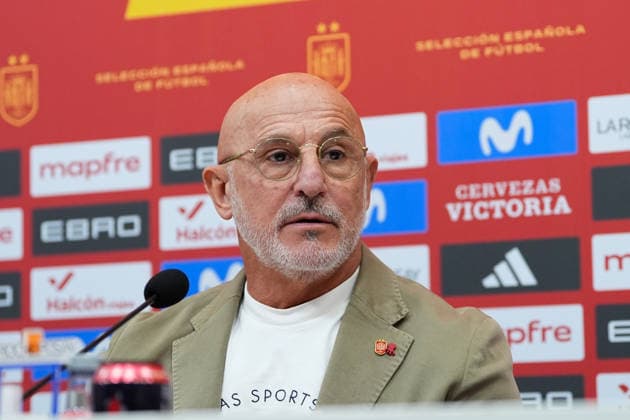 September 18, 2026, Las Rozas, Madrid, Spain: Luis de la Fuente, head coach of Spain, attends a press conference, PK, Pressekonferenz to announce the squad list ahead of the UEFA Nations League 2026 27 matches against Croatia, England and Czech Republic on September 18, 2026, in Las Rozas, Madrid, Spain. Las Rozas Spain - ZUMAa181 20260918_zaa_a181_110 Copyright: xDennisxAgyemanx
