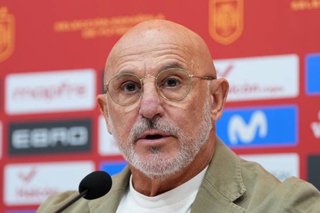 September 18, 2026, Las Rozas, Madrid, Spain: Luis de la Fuente, head coach of Spain, attends a press conference, PK, Pressekonferenz to announce the squad list ahead of the UEFA Nations League 2026 27 matches against Croatia, England and Czech Republic on September 18, 2026, in Las Rozas, Madrid, Spain. Luis De La Fuente Press Conference - UEFA Nations League - ZUMAa181 20260918_zaa_a181_111 Copyright: xDennisxAgyemanx