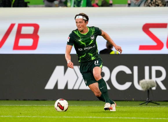 Fabian Reese (VfL Wolfsburg, 11) am Ball. GER, VfL Wolfsburg vs SV Darmstadt 98, 2. Bundesliga, 6. Spieltag, Saison 2026-27, Volkswagen Arena, Wolfsburg, 18.09.2026 DFL REGULATIONS PROHIBIT ANY USE OF PHOTOGRAPHS AS IMAGE SEQUENCES AND OR QUASI-VIDEO VfL Wolfsburg vs SV Darmstadt 98, 2. Bundesliga, 6. Spieltag, Saison 2026-27, 18.09.2026 Wolfsburg Copyright: xEibner-Pressefoto ScottxColemanx EP_SCN