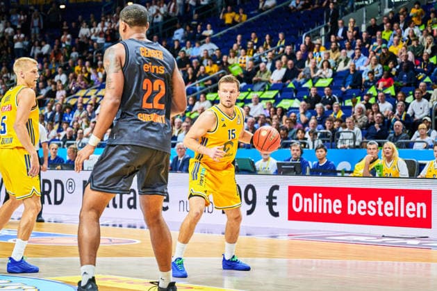 Martin Hermannsson (ALBA BERLIN, 15), GER, ALBA Berlin vs. Chemnitz 99, Basketball Herren, easy Credit BBL, Saison 2026 27, 1. Spieltag, 18.09.2026 GER, ALBA Berlin vs. Chemnitz 99, Basketball Herren, easy Credit BBL, Saison 2026 27, 1. Spieltag, 18.09.2026 Berlin