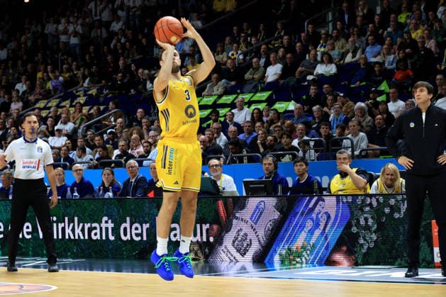 18.09.2026, Deutschland, GER, DEU, Basketball, 1.Bundesliga, 1.Tag, Saison 2026 2027, Berlin, ALBA Berlin vs Niners Chemnitz, JORDAN FORD ( ALBA Berlin 3 ) nordphoto GmbH Engler Berlin Uber-Arena Bundesland Deutschland Copyright: xNordphotox xEnglerx