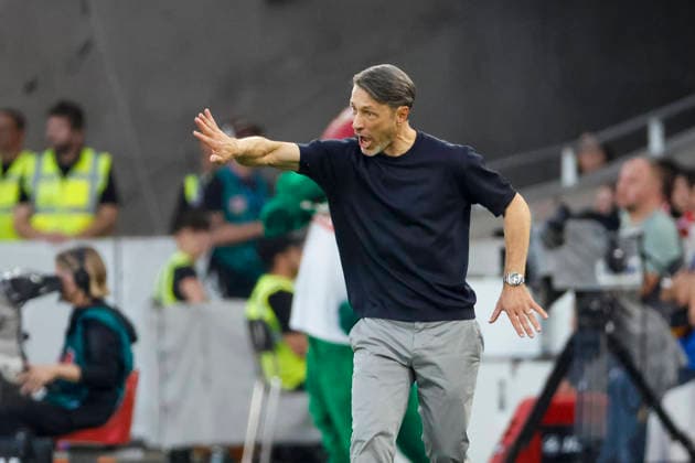 Niko Kovac (BVB Dortmund, Trainer), Mimik, Gesichtsausdruck, Emotion , Deutschland, Fussball, 1. Bundesliga, 4.Spieltag, 2026 2027, VfB Stuttgart vs. Borussia Dortmund, 19.09.2026, Stuttgart MHP Arena Deutschland Copyright: xGrantxHubbsx