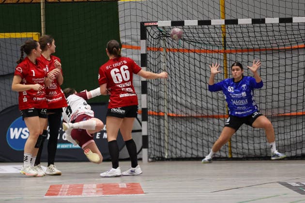Lotta Christiansen (HL Buchholz 08-Rosengarten, 9) mit einem Torwurf GER, SG Nuertingen-Zizishausen vs. HL Buchholz 08-Rosengarten, Handball, 2. ALSCO Handball Bundesliga Frauen, 4. Spieltag, Spielzeit 2026 2027, 19.09.2026 GER, SG Nuertingen-Zizishausen vs. HL Buchholz 08-Rosengarten, Handball, 2. ALSCO Handball Bundesliga Frauen, 4. Spieltag, Spielzeit 2026 2027, 19.09.2026 Steinenberg Copyright: xEibner-Pressefoto SoerenxHerwegx EP_SHG