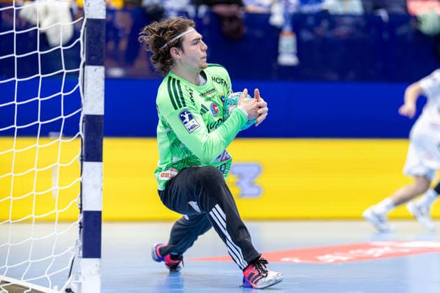 Tin Herceg (HC Erlangen, 99) pariert einen Torwurf GER, TBV Lemgo Lippe vs. HC Erlangen, Handball, 1. Bundesliga, 5. Spieltag, Spielzeit 2026 2027, 20.09.2026 GER, TBV Lemgo Lippe vs. HC Erlangen, Handball, 1. Bundesliga, 5. Spieltag, Spielzeit 2026 2027, 20.09.2026 Lemgo Copyright: xEibner-Pressefoto JanxRollingerx EP_JSK