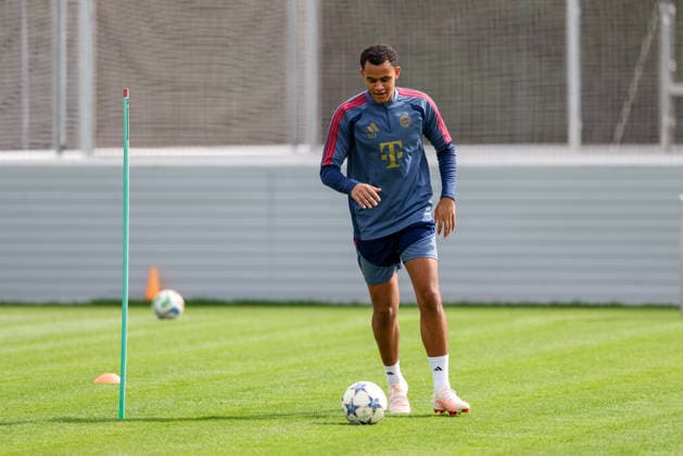 Tarek Buchmann (FC Bayern Muenchen) beim Einzeltaining am FC Bayern Campus, GER, FC Bayern Muenchen, Training, Fussball, Saison 2026 2027, 21.09.2026, GER, FC Bayern Muenchen, Training, Fussball, Saison 2026 2027, 21.09.2026 Muenchen Copyright: xEibner-Pressefoto JennixMaulx EP_JML