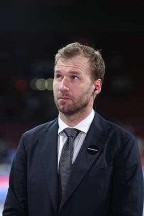 Anton Gavel (FC Bayern Basketball, Chef-Trainer) beim Inteview nach dem Spiel, GER, FC Bayern Basketball vs. Alba Berlin, Basketball, easycredit Basketball Bundesliga, 23.Spieltag, Saison 2026 2027, 26.09.2026, GER, FC Bayern Basketball vs. Alba Berlin, Basketball, easycredit Basketball Bundesliga, 23.Spieltag, Saison 2026 2027, 26.09.2026 Muenchen Copyright: xEibner-Pressefoto JennixMaulx EP_JML