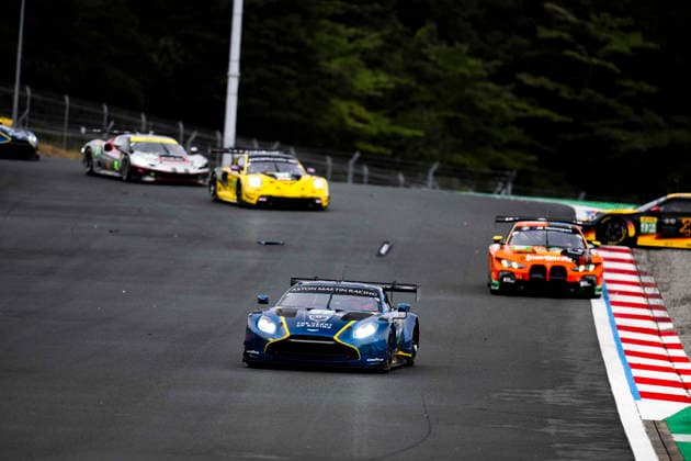 FIA WEC - 6 HOURS OF FUJI 2026 27 DRUDI Mattia (ita), JAMES Ian (usa), ROBICHON Zacharie (can), Heart of Racing Team, Aston Martin Vantage AMR GT3 Evo 27, LM GT3, action during the 6 Hours of Fuji 2026, 6th round of the 2026 FIA World Endurance Championship, from September 25 to 27, 2026 on the Fuji Speedway in Oyama, Shizuoka, Japan - OyamaJapan Copyright: xFabrizioxBoldonix