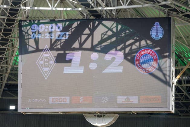 Der FC Bayern gewinnt mit 2:1 und zieht in die naechste Runde ein. Borussia Moenchengladbach vs. FC Bayern Muenchen, Fussball, DFB-Pokal Frauen, Erste Runde, Saison 2026 2027, 27.09.2026 DFL DFB Regulations prohibit any use of Photographs as image sequences and or Quasivideo Borussia Moenchengladbach vs. FC Bayern Muenchen, Fussball, DFB-Pokal Frauen, Erste Runde, Saison 2026 2027, 27.09.2026 Moenchengladbach Copyright: xEibner-Pressefoto ThomasxHaeslerx EP_THR