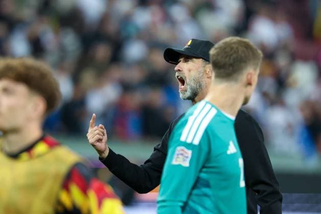 Cheftrainer Juergen Klopp (Deutschland) nach Spielende bei den Fans, Gestik, Deutschland vs. Griechenland, Fussball, DFL, DFB, UEFA Nations League, Saison 2026 2027, Gruppenphase, Gruppe B, Spieltag 2 von 6, 27.09.2026 Augsburg Bayern Deutschland