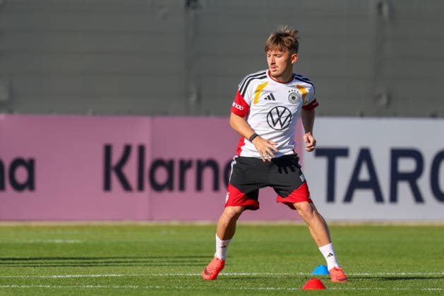 Lennart Karl (Deutschland), GER, Deutschland Nationalmannschaft, Training, Fussball, UEFA Nations League, Saison 2026 2027, 29.09.2026, GER, Deutschland Nationalmannschaft, Training, Fussball, UEFA Nations League, Saison 2026 2027, 29.09.2026 Herzogenaurach Copyright: xEibner-Pressefoto JennixMaulx EP_JML