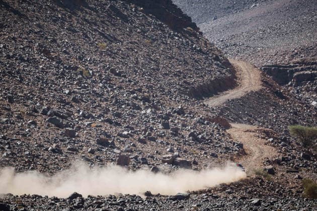 W2RC - RALLYE DU MAROC 2026 240 FERREIRA Joao (por), PALMEIRO Filipe (por), Toyota Hilux IMT Evo, Toyota Gazoo Racing SA, FIA W2RC, ULT T1+, action, during the Stage 2 of the Rallye du Maroc 2026, 4th round of the 2026 WR2C Championship from September 30, 2026 around Zagora, Morocco - AgadirMorocco Copyright: xDamienxSaulnierx