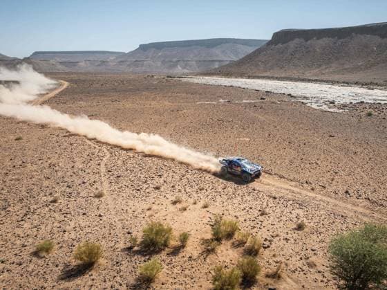 W2RC - RALLYE DU MAROC 2026 228 GUTHRIE Mitch (usa), WALCH Kellon (usa), Ford Raptor, Ford Racing, FIA W2RC, ULT T1+, action, during the Stage 2 of the Rallye du Maroc 2026, 4th round of the 2026 WR2C Championship from September 30, 2026 around Zagora, Morocco - AgadirMorocco Copyright: xDamienxSaulnierx