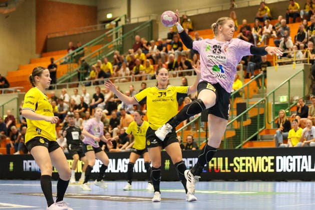 GER, BVB Borussia Dortmund Handball vs. SV Union Halle-Neustadt, Handball, DHB-Pokal Frauen, Spielzeit 2026 2027, 30.09.2026,Nele Wenzel (SV Union Halle-Neustadt) GER, BVB Borussia Dortmund Handball vs. SV Union Halle-Neustadt, Handball, DHB-Pokal Frauen, Spielzeit 2026 2027, 30.09.2026 Dortmund Copyright: xEibner-Pressefoto JavadxMohammadpourx EP_JMR