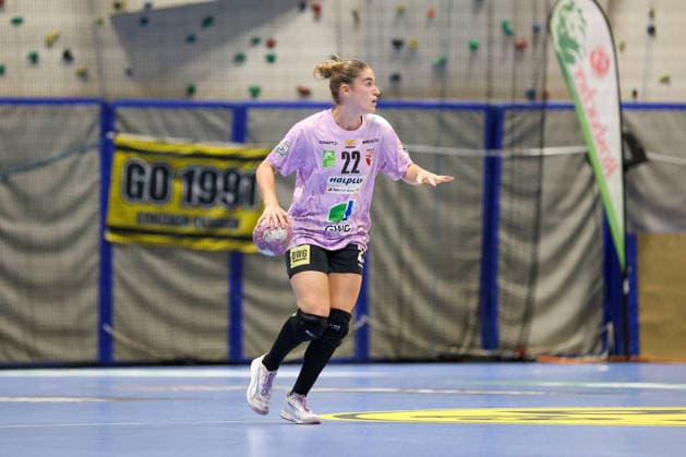 GER, BVB Borussia Dortmund Handball vs. SV Union Halle-Neustadt, Handball, DHB-Pokal Frauen, Spielzeit 2026 2027, 30.09.2026,Tabea Wipper (SV Union Halle-Neustadt) GER, BVB Borussia Dortmund Handball vs. SV Union Halle-Neustadt, Handball, DHB-Pokal Frauen, Spielzeit 2026 2027, 30.09.2026 Dortmund Copyright: xEibner-Pressefoto JavadxMohammadpourx EP_JMR