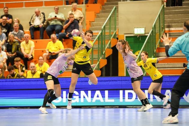 GER, BVB Borussia Dortmund Handball vs. SV Union Halle-Neustadt, Handball, DHB-Pokal Frauen, Spielzeit 2026 2027, 30.09.2026,Alina Grijseels (BVB Borussia Dortmund Handball) GER, BVB Borussia Dortmund Handball vs. SV Union Halle-Neustadt, Handball, DHB-Pokal Frauen, Spielzeit 2026 2027, 30.09.2026 Dortmund Copyright: xEibner-Pressefoto JavadxMohammadpourx EP_JMR