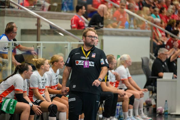 Steffen Birkner (HSG Blomberg-Lippe, Trainer) GER, Thueringer HC gegen HSG Blomberg-Lippe, Handball, DHB-Pokal, Saison 2026 2027, 2. Runde, Mittwoch, 19.00 Uhr, 30.09.2026 GER, Thueringer HC gegen HSG Blomberg-Lippe, Handball, DHB-Pokal, Saison 2026 2027, 2. Runde, Mittwoch, 19.00 Uhr, 30.09.2026 Bad Langensalza Copyright: xMartinxHerbstx