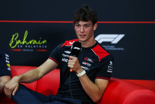 F1 - BAHRAIN GRAND PRIX IN MALAYSIA 2026 press conference, PK, Pressekonferenz BEARMAN Ollie Oliver (gbr), TGR Haas F1 Team VF-26, portrait during the 2026 Formula 1 Bahrain Grand Prix in Malaysia, 16th round of the 2026 Formula One World Championship, WM, Weltmeisterschaft from October 2 to 4, 2026 on the Sepang International Circuit, in Sepang, Malaysia - SepangMalaysia Copyright: xANTONINxVINCENTx