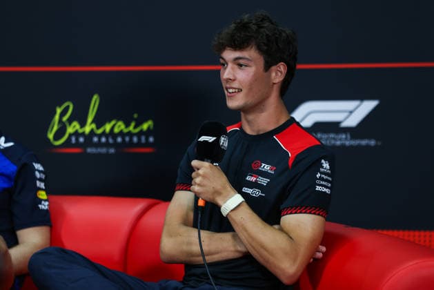 F1 - BAHRAIN GRAND PRIX IN MALAYSIA 2026 press conference, PK, Pressekonferenz BEARMAN Ollie Oliver (gbr), TGR Haas F1 Team VF-26, portrait during the 2026 Formula 1 Bahrain Grand Prix in Malaysia, 16th round of the 2026 Formula One World Championship, WM, Weltmeisterschaft from October 2 to 4, 2026 on the Sepang International Circuit, in Sepang, Malaysia - SepangMalaysia Copyright: xANTONINxVINCENTx