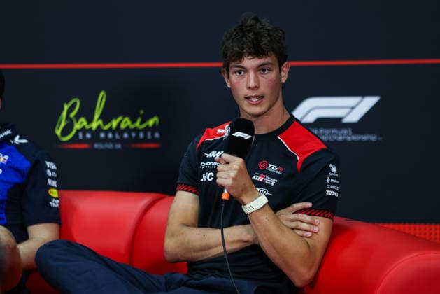 F1 - BAHRAIN GRAND PRIX IN MALAYSIA 2026 press conference, PK, Pressekonferenz BEARMAN Ollie Oliver (gbr), TGR Haas F1 Team VF-26, portrait during the 2026 Formula 1 Bahrain Grand Prix in Malaysia, 16th round of the 2026 Formula One World Championship, WM, Weltmeisterschaft from October 2 to 4, 2026 on the Sepang International Circuit, in Sepang, Malaysia - SepangMalaysia Copyright: xANTONINxVINCENTx