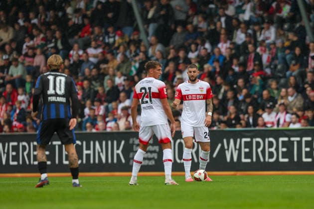 Julian Gaston Chabot (VfB Stuttgart, 24) GER, VfB Stuttgart vs. SpVgg Greuther Fuerth, Fussball, Freundschaftsspiele - Herren, Spielzeit 2026 2027, 01.10.2026 GER, VfB Stuttgart vs. SpVgg Greuther Fuerth, Fussball, Freundschaftsspiele - Herren, Spielzeit 2026 2027, 01.10.2026 Aspach Copyright: xEibner-Pressefoto SoerenxHerwegx EP_SHG