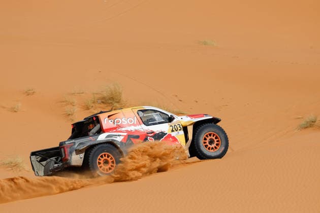 W2RC - RALLYE DU MAROC 2026 203 QUINTERO Seth (usa), SHORT Andrew (usa), Toyota Hilux GR, Toyota Gazoo Racing W2RC, FIA W2RC, ULT T1+, action, during the Stage 3 of the Rallye du Maroc 2026, 4th round of the 2026 WR2C Championship from October 1, 2026 around Zagora, Morocco - AgadirMorocco Copyright: xFREDERICxLExFLOCxHx