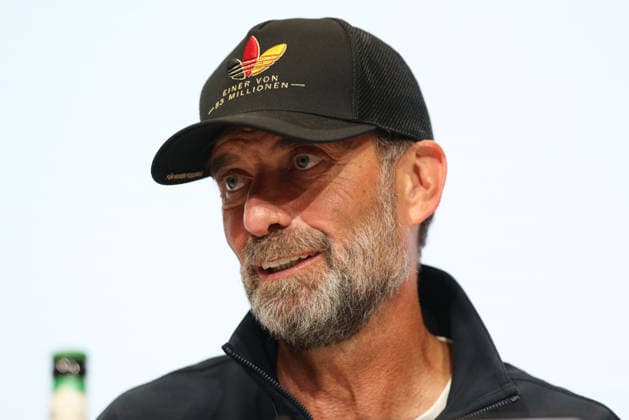 Juergen Klopp (Deutschland, Bundestrainer) bei der Pressekonferenz nach dem Spiel, GER, Deutschland vs. Serbien, Fussball, UEFA Nations League, 3. Spieltag, Saison 2026 2027, 01.10.2026, GER, Deutschland vs. Serbien, Fussball, UEFA Nations League, 3. Spieltag, Saison 2026 2027, 01.10.2026 Muenchen Copyright: xEibner-Pressefoto JennixMaulx EP_JML