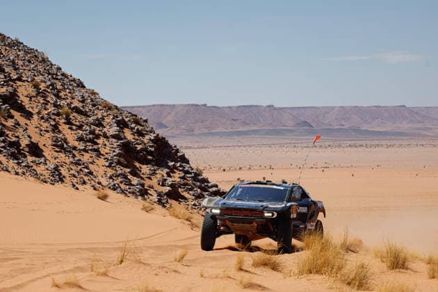 W2RC - RALLYE DU MAROC 2026 218 DUMAS Romain (fra), PES Anthony (fra), Ford Raptor, RD Limited, FIA W2RC, ULT T1+, action, during the Stage 4 of the Rallye du Maroc 2026, 4th round of the 2026 WR2C Championship from October 2, 2026 around Zagora, Morocco - AgadirMorocco Copyright: xFREDERICxLExFLOCxHx