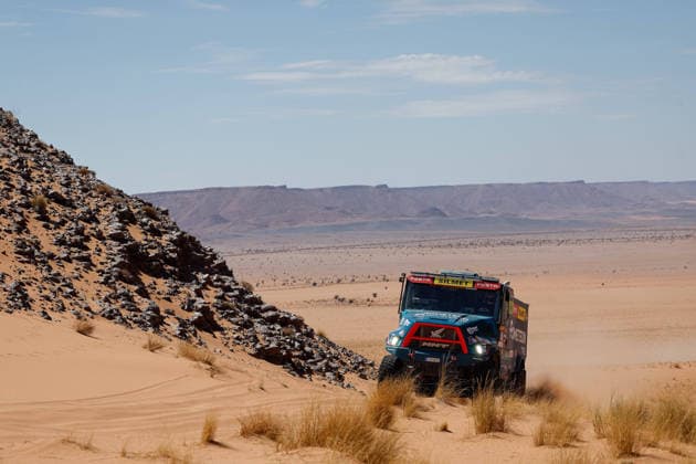 W2RC - RALLYE DU MAROC 2026 600 MACIK Martin (cze), TOMASEK Frantisek (cze), SVANDA David (cze), MM Technology Dakar Evo4, MM Technology, TRK T5.1, action, during the Stage 4 of the Rallye du Maroc 2026, 4th round of the 2026 WR2C Championship from October 2, 2026 around Zagora, Morocco - AgadirMorocco Copyright: xFREDERICxLExFLOCxHx