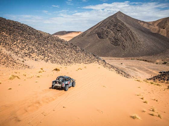 W2RC - RALLYE DU MAROC 2026 240 FERREIRA Joao (por), PALMEIRO Filipe (por), Toyota Hilux IMT Evo, Toyota Gazoo Racing SA, FIA W2RC, ULT T1+, action, during the Stage 4 of the Rallye du Maroc 2026, 4th round of the 2026 WR2C Championship from October 2, 2026 around Zagora, Morocco - AgadirMorocco Copyright: xFREDERICxLExFLOCxHx