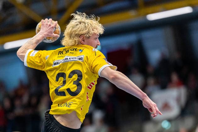 Jannes Krone (HSC 2000 Coburg, 23) im Torwurf GER, TuS N-Luebbecke vs. HSC 2000 Coburg, Handball, 2. Bundesliga, 6. Spieltag, Spielzeit 2026 2027, 02.10.2026 GER, TuS N-Luebbecke vs. HSC 2000 Coburg, Handball, 2. Bundesliga, 6. Spieltag, Spielzeit 2026 2027, 02.10.2026 Luebbecke Copyright: xEibner-Pressefoto JanxRollingerx EP_JSK