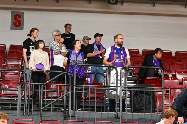 Fanblock BG Goettingen Artland Dragons vs. BG Goettingen, 2. Basketball-Bundesliga, Pro A, 2. Spieltag, Saison 2026 2027, 02.10.2026, Artland Dragons vs. BG Goettingen, 2. Basketball-Bundesliga, Pro A, 2. Spieltag, Saison 2026 2027, 02.10.2026 Quakenbrueck Copyright: xEibner-Pressefoto RobertxGertzenx EP_RGN