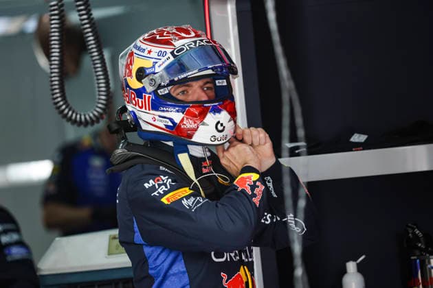 VERSTAPPEN Max (nld), Red Bull Racing Ford RB22, portrait F1 GP 16 Bahrain 2026 in Malaysia F1 GP 16 Bahrain 2026 in Malaysia 03 VERSTAPPEN Max (nld), Red Bull Racing Ford RB22, action F1 GP 16 Bahrain 2026 in Malaysia VERSTAPPEN Max (nld), Red Bull Racing Ford RB22, portrait during the 2026 Formula 1 Bahrain Grand Prix in Malaysia, 16th round of the 2026 Formula One World Championship, WM, Weltmeisterschaft from October 2 to 4, 2026 on the Sepang International Circuit, in Sepang, Malaysia - Photo Xavier Bonilla DPPI Malaysia