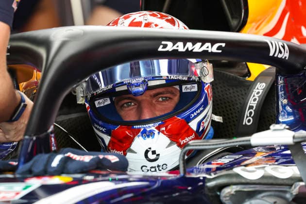 VERSTAPPEN Max (nld), Red Bull Racing Ford RB22, portrait F1 GP 16 Bahrain 2026 in Malaysia F1 GP 16 Bahrain 2026 in Malaysia 03 VERSTAPPEN Max (nld), Red Bull Racing Ford RB22, action F1 GP 16 Bahrain 2026 in Malaysia VERSTAPPEN Max (nld), Red Bull Racing Ford RB22, portrait during the 2026 Formula 1 Bahrain Grand Prix in Malaysia, 16th round of the 2026 Formula One World Championship, WM, Weltmeisterschaft from October 2 to 4, 2026 on the Sepang International Circuit, in Sepang, Malaysia - Photo Xavier Bonilla DPPI Malaysia